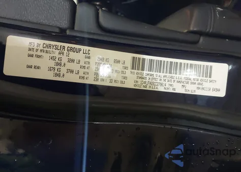 2012 Jeep Grand Cherokee Laredo from USA, damaged, VIN 1C4RJFAG5CC279614